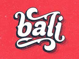 Bali Logo Graphic Design Logo Logos Lettering Design