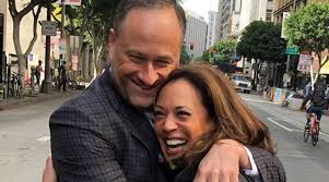 I'm so proud of you,' emhoff wrote with with two hearts and american flags over a photo of him giving harris a bear hug. Blind Date Love At First Sight Douglas Emhoff Wishes Wife Kamala Harris On Birthday Lifestyle News The Indian Express