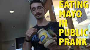 Eating Mayo In Public Prank Breakingnormalprod Youtube