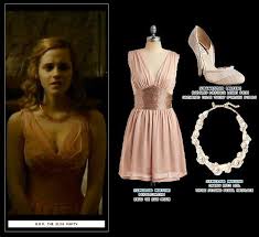 Pin By Melissa Wodak On Clothes Harry Potter Wedding Dress Harry Potter Dress Hermione Granger Outfits