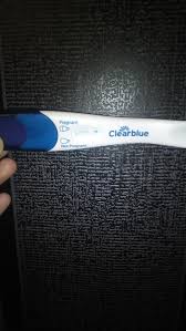 Clear Blue Early Detection Horizontal Line