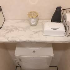 合計540円でできる高見えトイレ棚 プチプラでトイレの収納 ディスプレイを快適に トイレ 収納 アイデア トイレ収納 diy トイレ リフォーム diy
