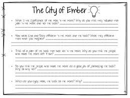 The book is in simple english language so its easier for the readers to understand it. The City Of Ember Book Vs Movie Graphic Organizer Tpt