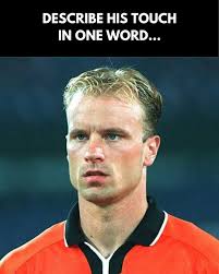 Oke word for The Non-Flying Dutchman's touch... #bergkamp #netherlands #afc