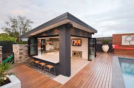 Gazebo Et Abri Soleil Des Idees Pour Jardin Avec Piscine With Images Modern Outdoor Kitchen Backyard Patio Designs Backyard