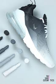 Black Ombre Nike Air Max 270 Custom Sneakers Nike Air Max Sneakers Nike Women Outfits
