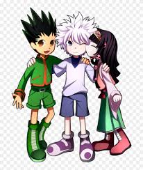 Maybe you would like to learn more about one of these? Gon Killua And Alluka From Hunter X Hunter Gon Killua Alluka Hd Png Download 811x986 880424 Pngfind