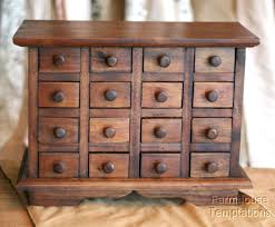 Comes with 8 drawers for ample storage space. Vintage Style Apothecary Cabinet Antique Reproduction Spice Chest Wooden Drawers Frenchcountry Apothecary Cabinet Wooden Drawers Vintage Apothecary Cabinet