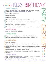 Printable Birthday Activities For Kids Free Printable Kids Party Planning Checklist Birthday Party Planner Party Planning Checklist Kids Party Planning