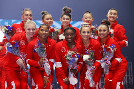 Simone biles, mykayla skinner, jordan chiles, sunisa lee, jade carey and grace mccallum. Simone Biles Will Lead The U S Women S Gymnastics Team In Tokyo
