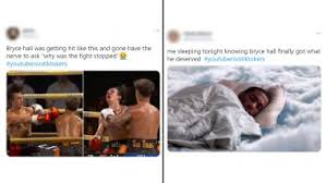 Tiktok boxing event takes place at the same location as floyd mayweather's fight against logan paul just a week ago. 1hlmc8n Zle8tm