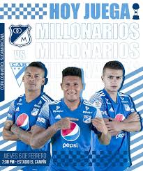 Espn hoy, hace 4 horas juan david ríos: Millonarios Fc Noche De Pasion En Bogota Vamos Millonarios Te Queremos Ver Ganar Hoy Todos Estamos Con La Azul Puesta Hoy Es Nuestro Debut En La Conmebol Sudamericana Frente A