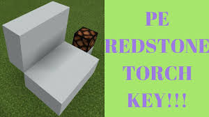 Minecraft Pe Redstone Torch Key Redstone 5 Youtube Cant you get 9 redstone dust? minecraft pe redstone torch key