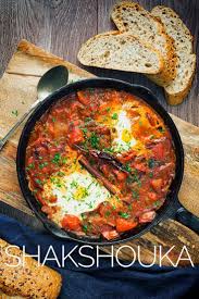 Vegetarian Shakshouka Or Shakshuka Recipe Tomato Recipes Healthy Tomato Dishes Shakshuka Recipes