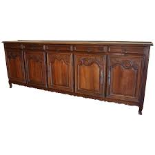 Long And Narrow 19th Century Louis Xv Oak Buffet Enfilade Sideboard Vintage Sideboard Furniture Cool Furniture