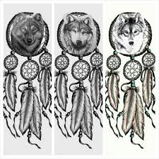 Wolfs Tattoos Wolf Dreamcatcher Tattoo Wolf Tattoos Wolf Tattoo Design