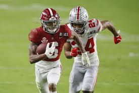 Devonta smith, who won the heisman trophy with alabama, was selected 10th over all by the philadelphia eagles.credit.gregory shamus/getty images. Nfl Mock Draft Roundup Guess Who Leads The Final Count For The Eagles Bleeding Green Nation