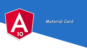 Various options are available to create cards. Angular 10 Material Card Example
