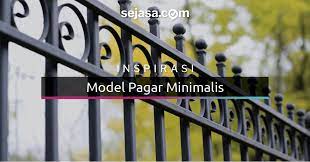 Dalam pemilihan pagar rumah harus disesuaikan dengan kebutuhan dan selera. 35 Model Pagar Rumah Minimalis Sederhana Dan Elegan Sejasa Com