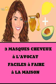 3 Masques De Cheveux A L Avocat Faciles A Faire A La Maison En 2020 Masque Cheveux Masque Cheveux Avocat Masques Capillaires