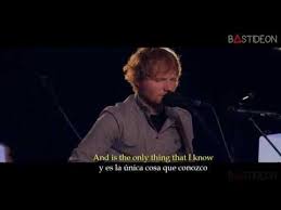 Ed Sheeran Photograph Sub Espanol Lyrics Youtube Canciones De Ed Sheeran Canciones Romanticas Canciones
