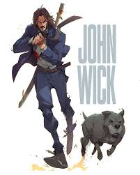 Artstation John Wick Animated Series Hicham Habchi Character Design Concept Art Characters Art