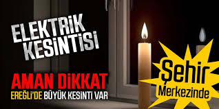 Sosyal medyadan yayınlanan mesajlara göre, yurt çapında birçok farklı ilde elektrik kesintileri yaşanıyor. Konya Eregli Elektrik Kesintisi