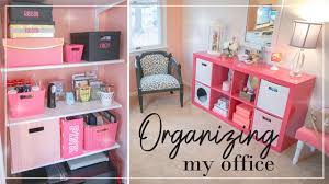 If you are (or know) a crafter, you've seen how supplies multiply. Home Office Craft Room Organization Office Clean With Me Declutter Organizing My Craft Room Youtube