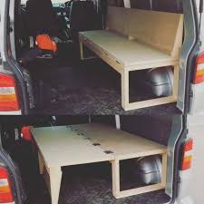 Ausziehbett ratgeber & vergleich 2021. Ausgestattet Van Campervan Bett Person Halfte Wohnwagen Ladeflachen Camping Kastenwagen In Wohnmobil Umbau