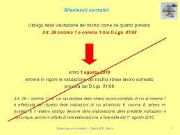 La valutazione del rischio stress lavoro correlato a carico del datore di lavoro ha come scadenza il 31 dicembre: La Valutazione Pratica Dello Stress In Azienda Ppt Scaricare