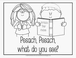 Whether your little learner is in preschool, second grade, or fifth grade, there are worksheets to help. A Jewish Homeschool Blog Pesach Pesach What Do You See Passover Kids Passover Crafts Passover Coloring Pages