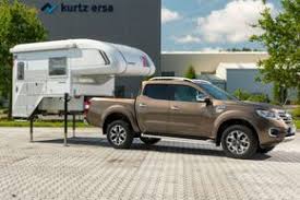 Pick Up Wohnkabine Auf Ausgefahrenen Stutzen Pickup Wohnmobil Kabine Pick Up