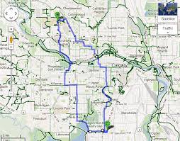 Calgary Bicycle Path Map Bicycling – Page 2 – Dale Scott