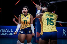 A equipe comandada pelo técnico josé roberto guimarães venceu por 3 sets a 1 (19/25, 25/15, 25/19 e 25/19). Brasil Reage Vira Sobre Italia E Ganha 5Âª Partida Na Liga Das Nacoes