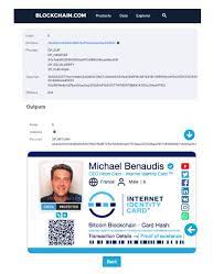 Bitcoin is a virtual cryptocurrency. Https Card Internet Identity Card On Twitter Permanently Validated By The Bitcoin Blockchain The Cryptographic Digest Sha 256 Of The Internet Id Card S Data Is Embedded In The Bitcoin Blockchain It