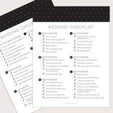 Wedding Check List Wedding Checklist Wedding Checklist Printable Simple Wedding Planning Checklist