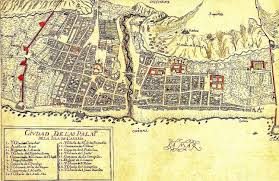 Plano De Las Palmas Pedro Agustin Del Castillo 1686 Ubicacion Actual En El Archivo De La Casa Condal De La Vega Las Palmas De Gran Canaria Santa Ana Palmas