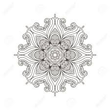 Tell your child to color in the tulips in this mandala coloring page. Mandala Coloring Book Outline Mandalas Inspired Arabian And Indian Tibetan Ornament Adult Coloring Page Royalty Free Cliparts Vectors And Stock Illustration Image 97854014