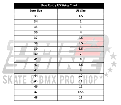 Sizing Chart Time 2 Shine Bmx