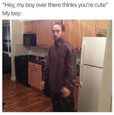 Pattinson did a movie with the safdie brothers while the original source of the meme is no more, it's truly gifted the internet with great content. Tracksuit Robert Pattinson Standing In The Kitchen Know Your Meme