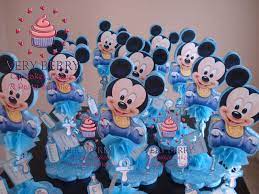 Veryberry Cupcakes Baby Mickey Center Pieces Mickey Mouse Baby Shower Mickey Baby Showers Baby Shower Souvenirs