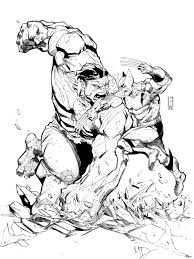 Hulk Vs Wolverine By Lbaneto Deviantart Com On Deviantart Wolverine Art Hulk Art Superhero Coloring Pages