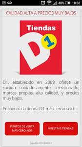 Están utilizando nuestro nombre para recaudar dinero, actualmente no tenemos ningún convenio con tiendas d1. Tiendas D1 For Android Apk Download