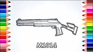 Atur tingkat kekuatan kuas ke 10%, tingkat kelegapan ke 40%, dan tingkat kehalusan alur kuas ke 100%. Cara Menggambar Senjata Tembak M1014 Di Game Free Fire Youtube