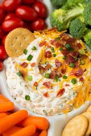 Bacon Cheddar Ranch Dip Cooking Classy Food Recipes Bacon Ranch Dip