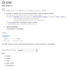 Cliche Old Quotes Words Cliche