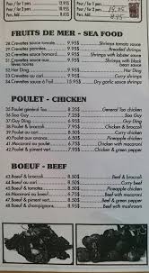 Restaurant Lai Do Menu In Pointe Aux Trembles Quebec H1a 1t8