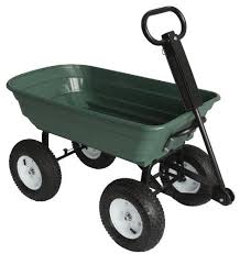 Sandusky Cw4622 Heavy Duty Steel Jumbo Dump Wagon 1000 Lb Capacity 2434 Height X 2212 Width X 4612 Length For More Information Visi Wheelbarrow Gardening Supplies Garden Tools