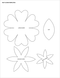 Your flower can have as many petals as you wish and add the stem and leaves for a complete flower craft. Pdf Vector Eps Free Premium Templates Felt Flower Template Flower Petal Template Paper Flower Template