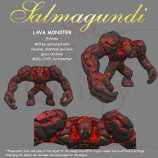 These printables are teacher inspired and introduce educational concepts like historical figures, the solar system, and more. Second Life Marketplace Lava Monster